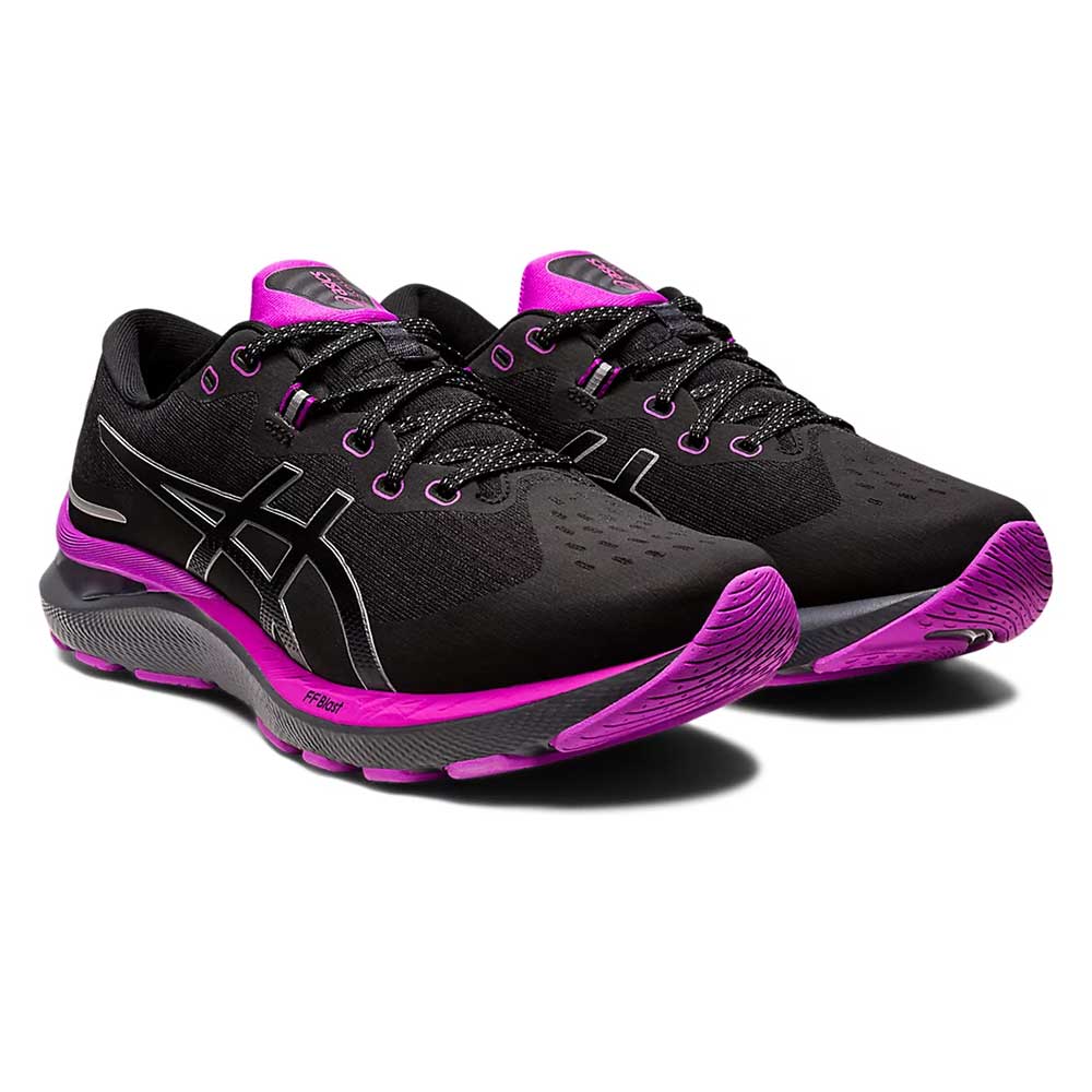 Women's Gel-Cumulus 24 Lite-Show Running Shoe - Black/Orchid - Regular (B)