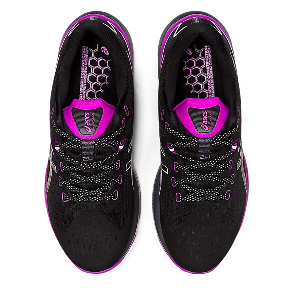 Women's Gel-Cumulus 24 Lite-Show Running Shoe - Black/Orchid - Regular (B)