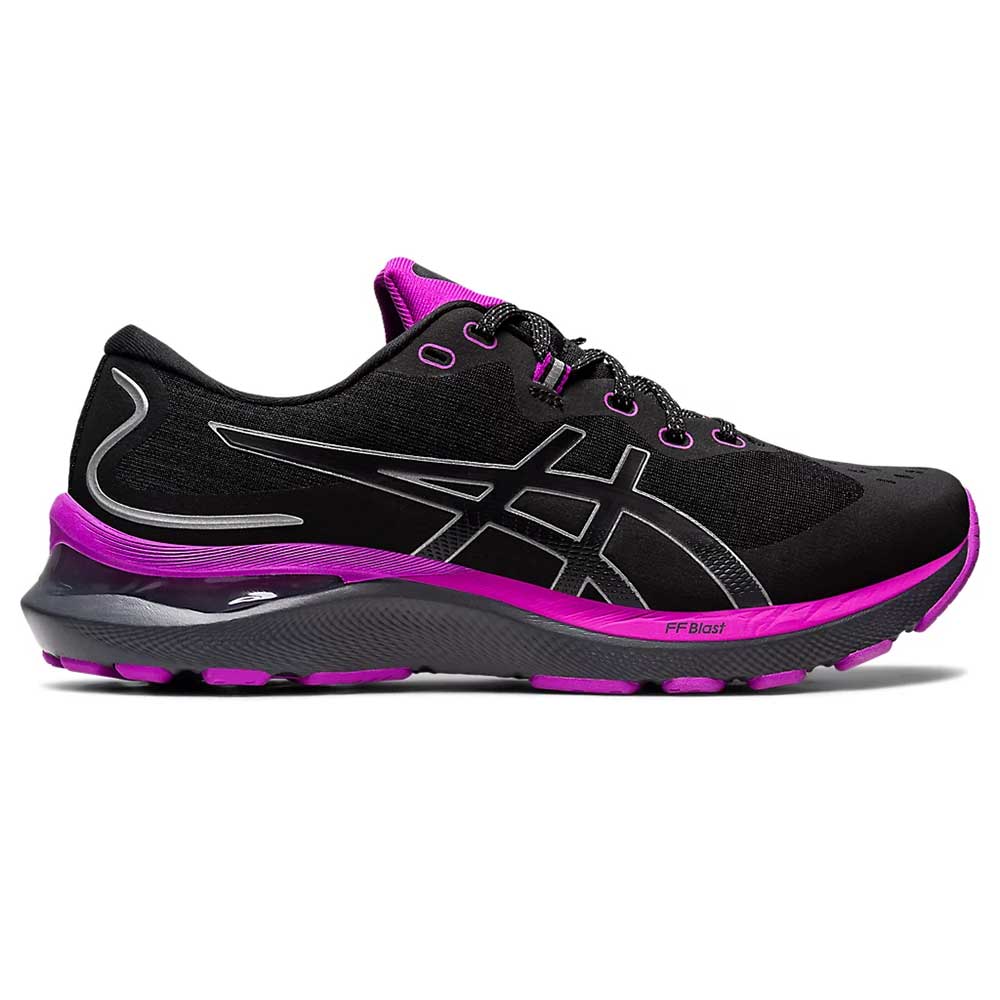 Women's Gel-Cumulus 24 Lite-Show Running Shoe - Black/Orchid - Regular (B)