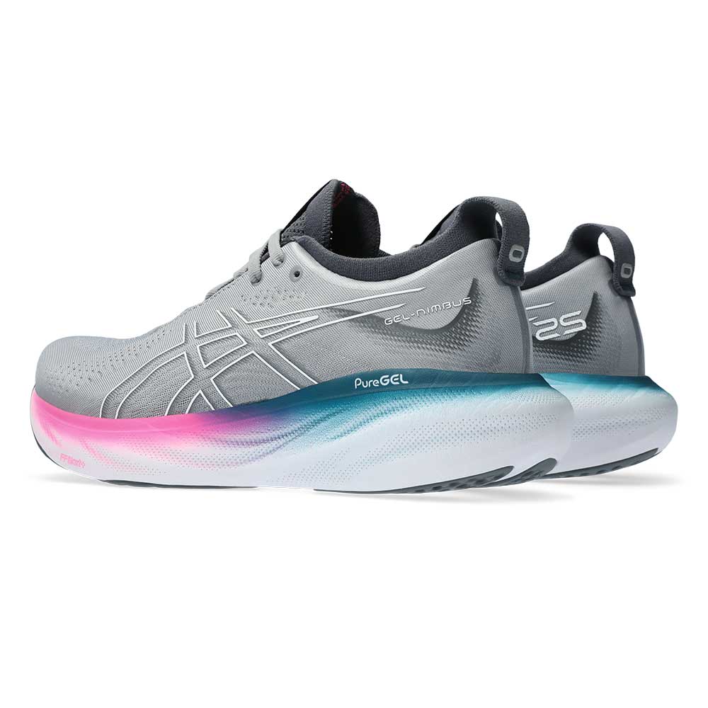 Women's Gel-Nimbus 25 Running Shoe - Sheet Rock/White - Regular (B)