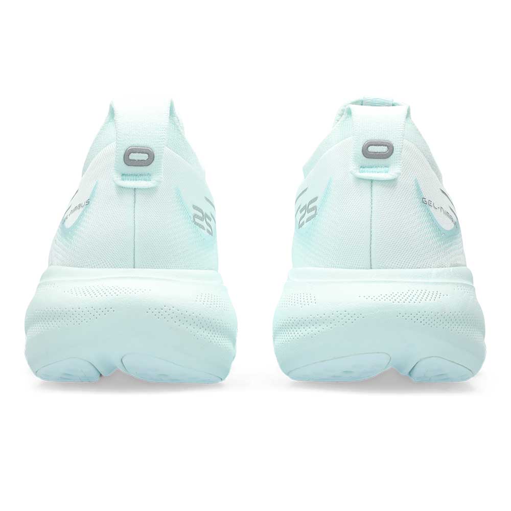 Women's Gel-Nimbus 25 Running Shoe- Soothing Sea/Pure Silver- Regular (B)