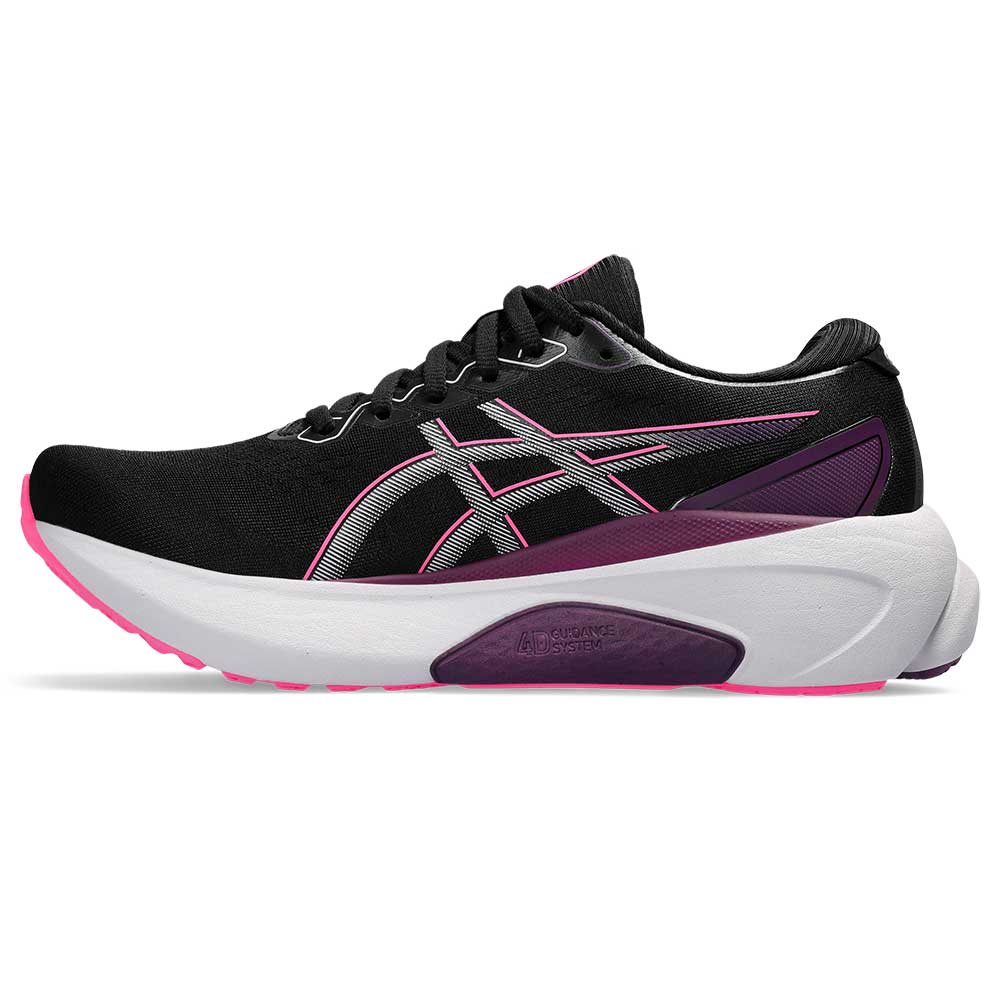 Women's Gel-Kayano 30 Running Shoe - Black/Lilac Hint - Regular (B)