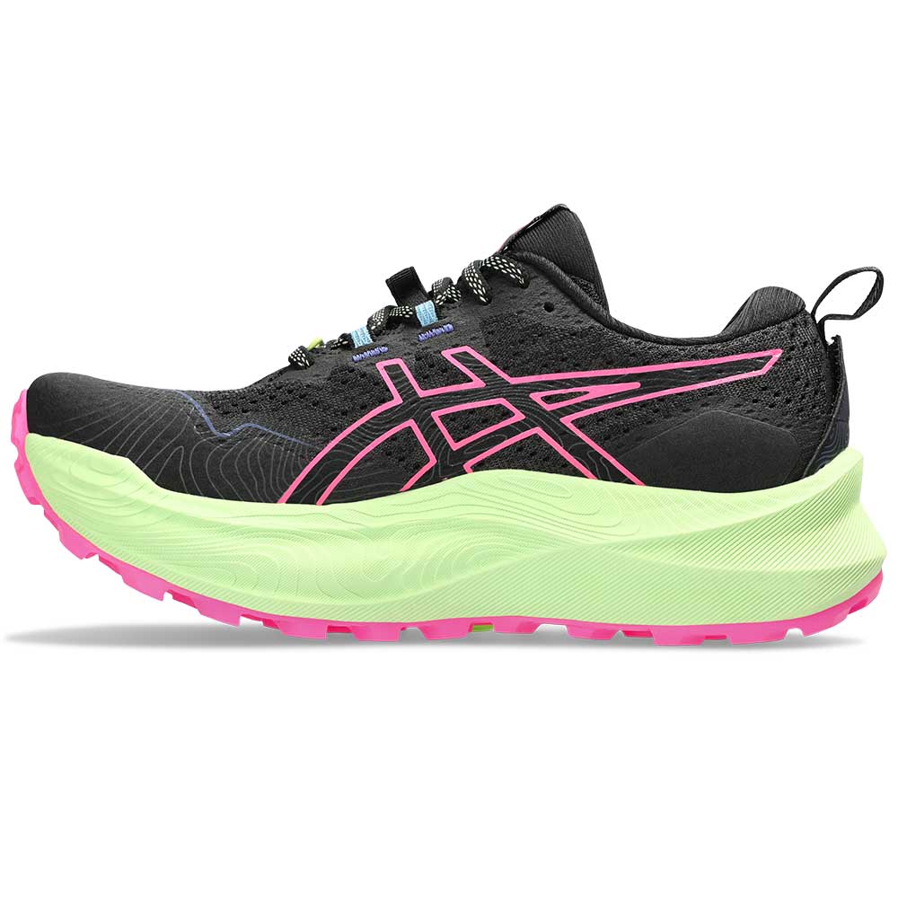 Women's Trabuco Max 2 Running Shoe - Black/Hot Pink - Regular (B)