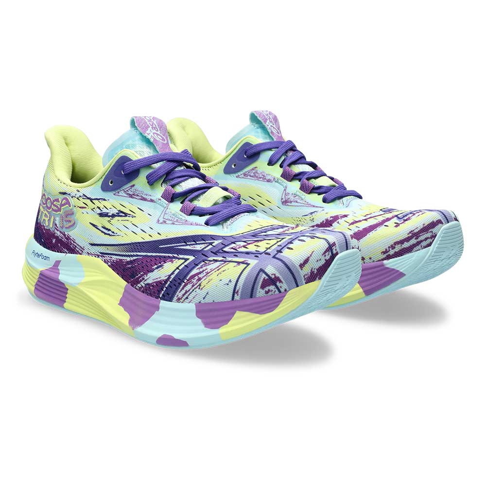 Women's Noosa TRI 15 Running Shoe - Glow Yellow/Palace Purple - Regular (B)