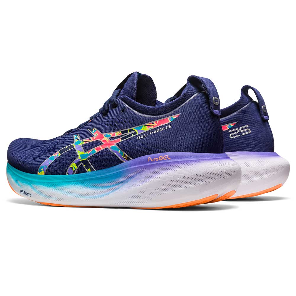 Women's Gel-Nimbus 25 Lite-Show Running Shoe - Lime Zest/Lite-Show - Regular (B)