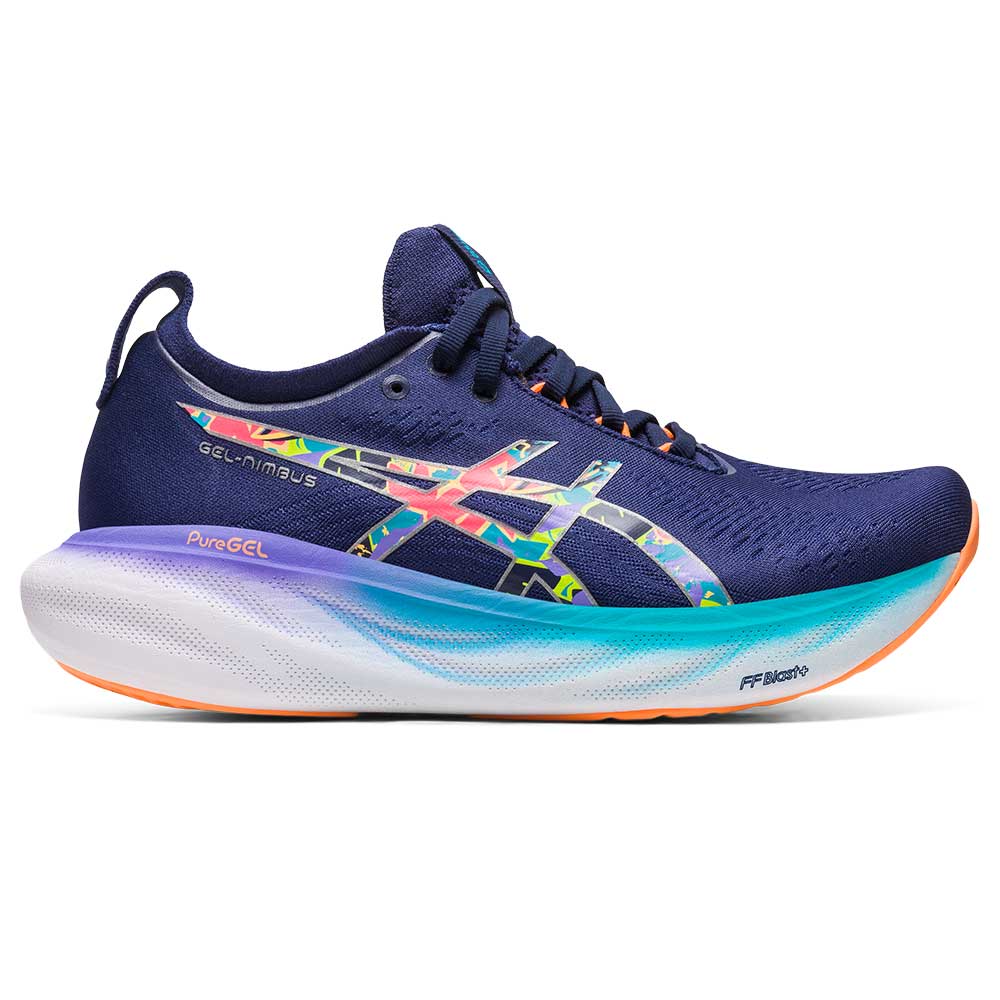 Women's Gel-Nimbus 25 Lite-Show Running Shoe - Lime Zest/Lite-Show - Regular (B)