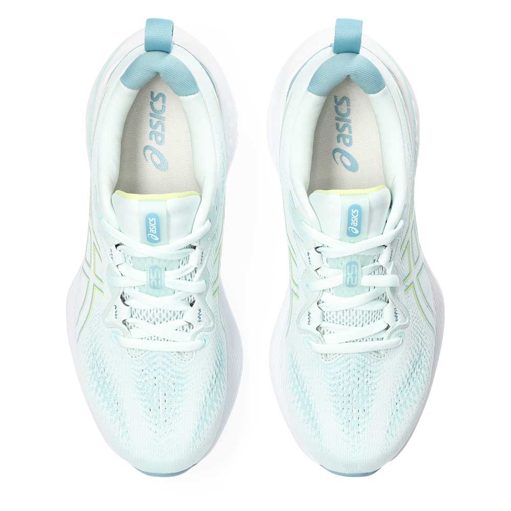 Women's Gel-Cumulus 25 Running Shoe (B) - Soothing Sea/Glow Yellow