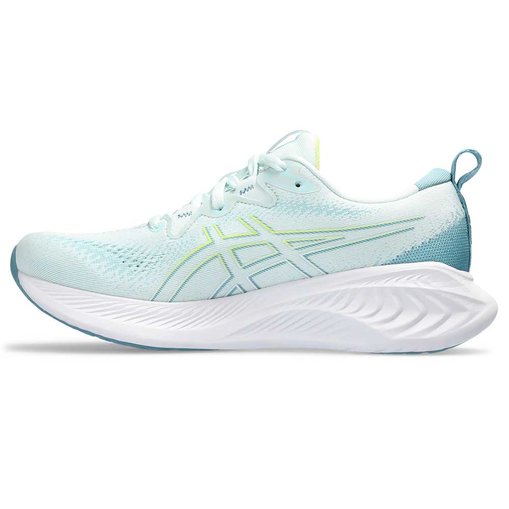 Women's Gel-Cumulus 25 Running Shoe (B) - Soothing Sea/Glow Yellow