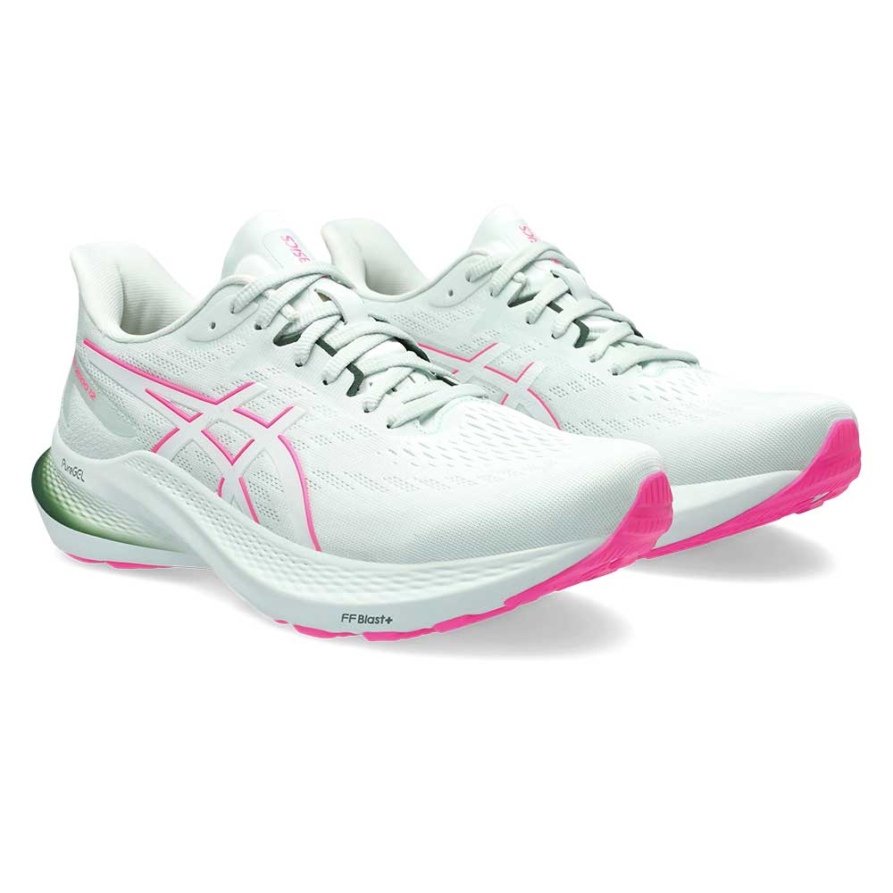 Women's GT-2000 12 Running Shoe - Pure Aqua/White - Wide (D)