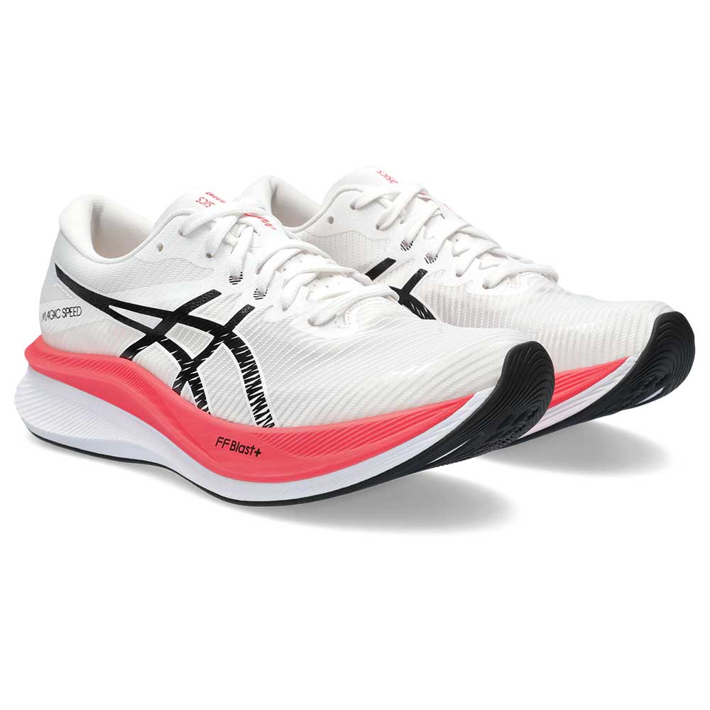 Women's Magic Speed 3 Running Shoe - White/Black - Regular (B)