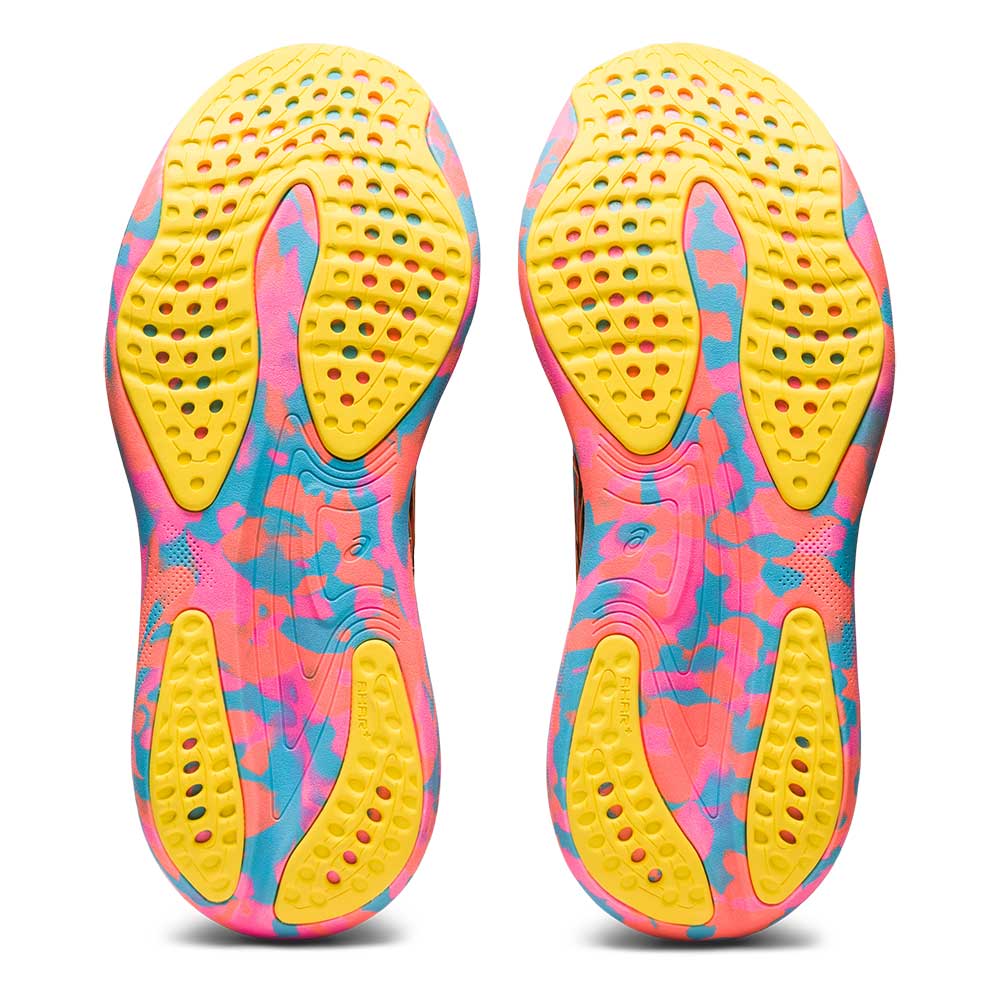 Women's Gel-Nimbus 25 Running Shoe - Aquarium/Vibrant Yellow- Regular (B)
