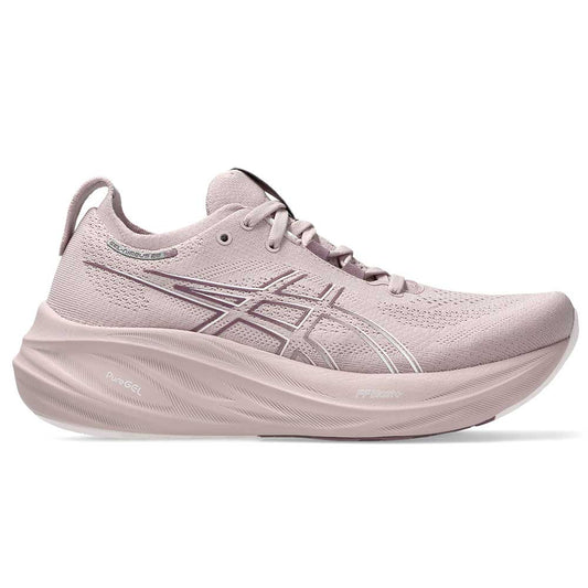 Women's Gel-Nimbus 26 Running Shoe - Watershed Rose/White - Wide (D)