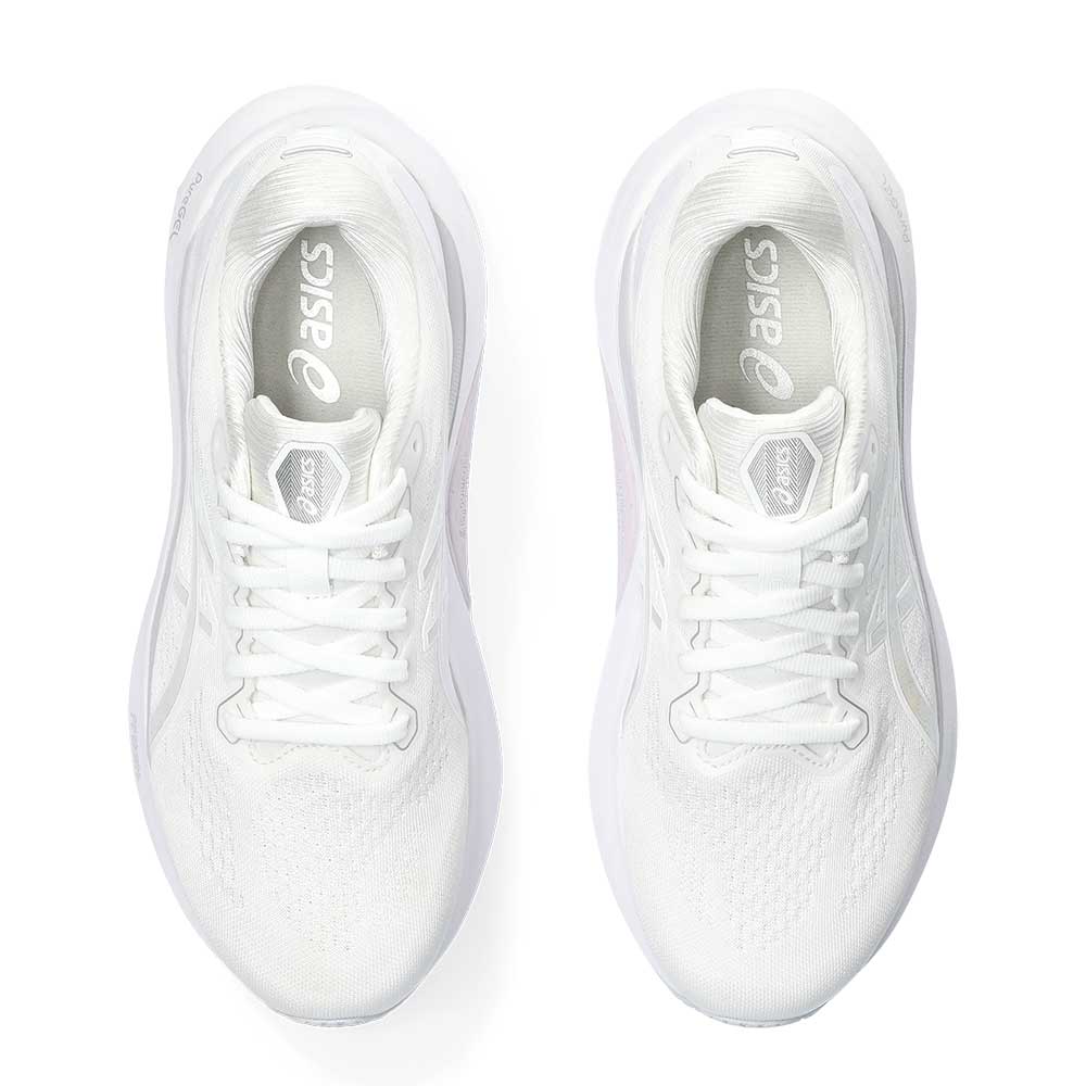 Women's Gel-Kayano 30 Anniversary Running Shoe - White/Lilac Hint- Regular (B)