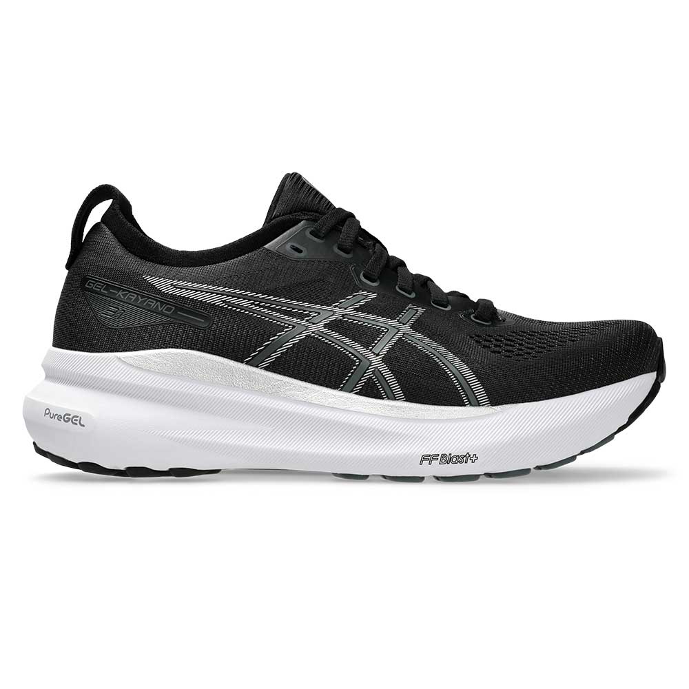 ASICS Women s Gel Kayano 31 Black Pure Silver 11