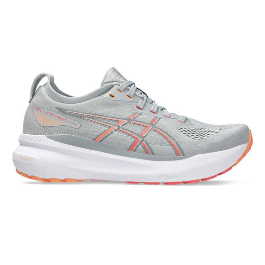 Women's Gel-Kayano 31 Running Shoe -Piedmont Grey/Papaya - Wide (D)