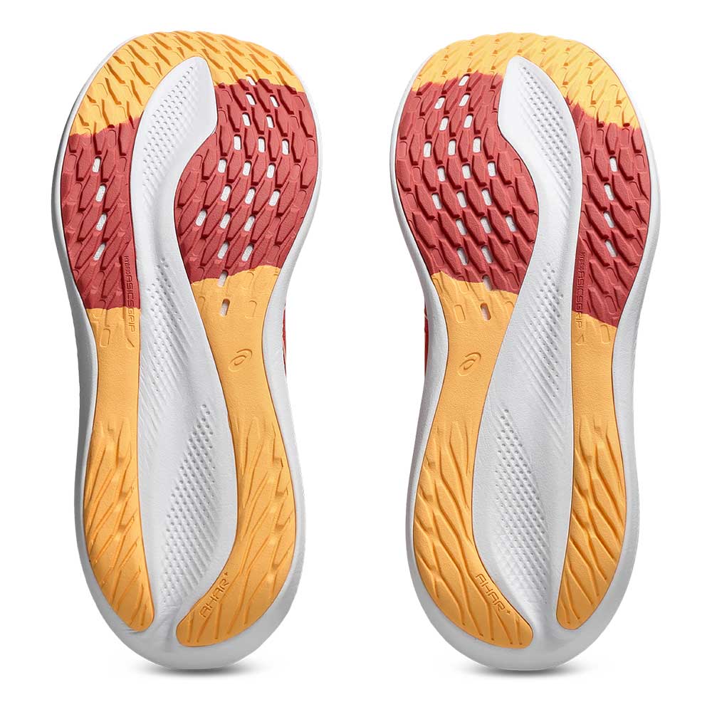 Women's GlideRide Max Running Shoe - Dark Pink Clay/Orange Glow - Regular (B)