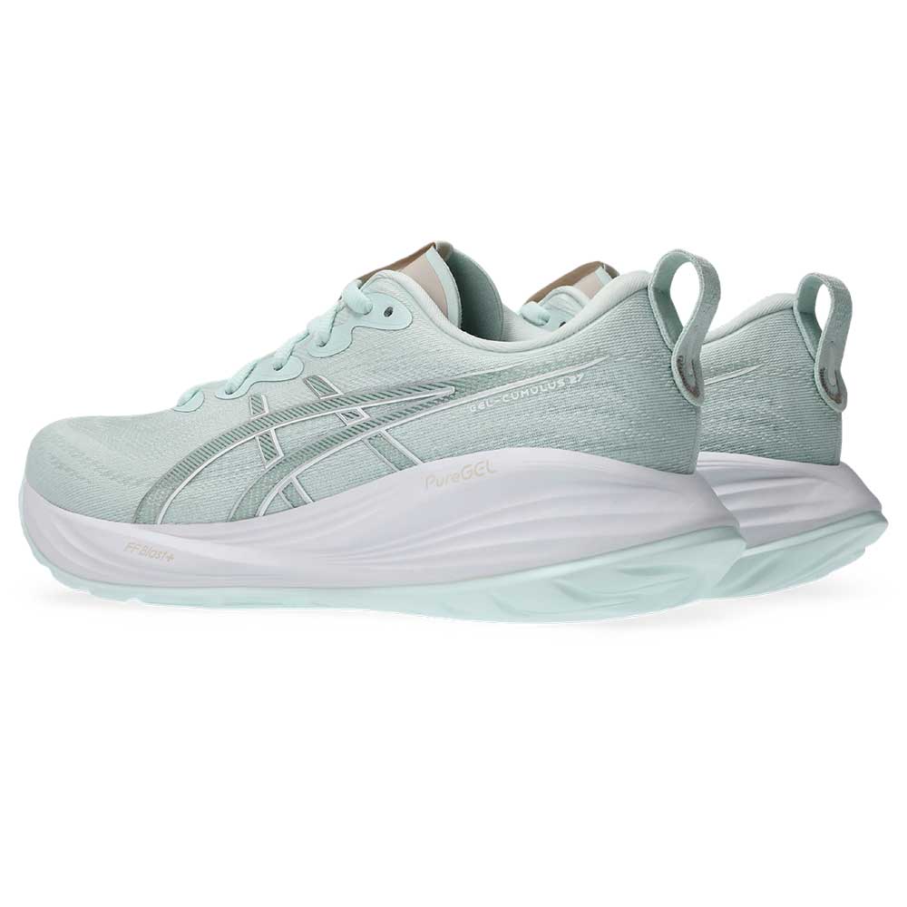 Women's Gel-Cumulus 27 Running Shoe - Pure Aqua/White - Regular (B)