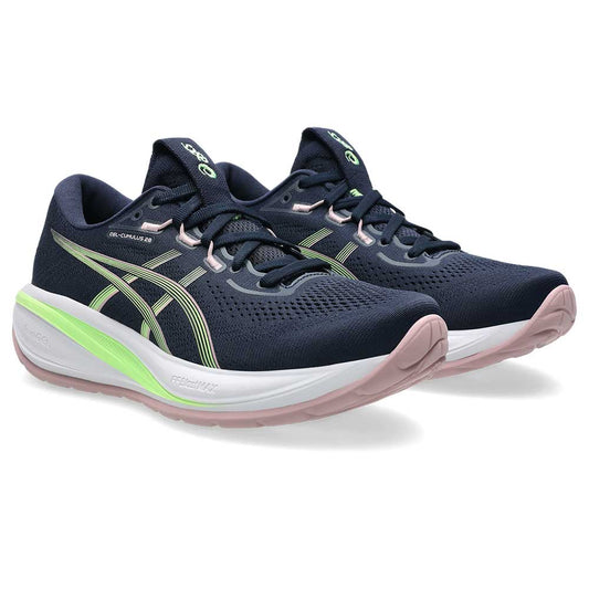 Women's Gel-Cumulus 28 Running Shoes - Midnight/Illuminate Green - Regular (B)