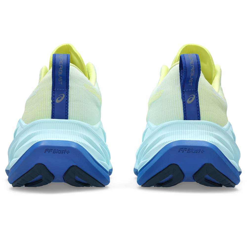 Unisex Superblast Running Shoe - Glow Yellow/Aquamarine - Regular (D)