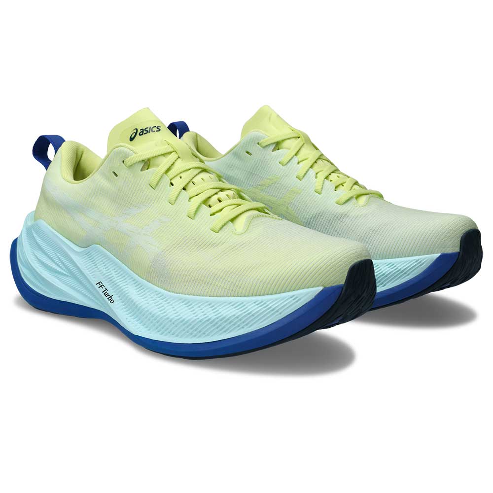 Unisex Superblast Running Shoe - Glow Yellow/Aquamarine - Regular (D)