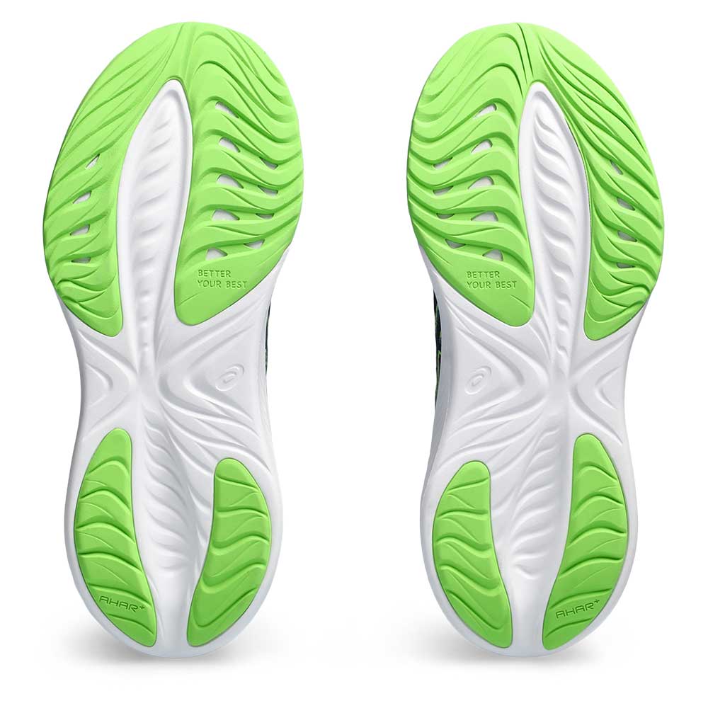 Youth Gel-Cumulus 25 Grade School Running Shoe - Black/Electric Lime - Regular (D)