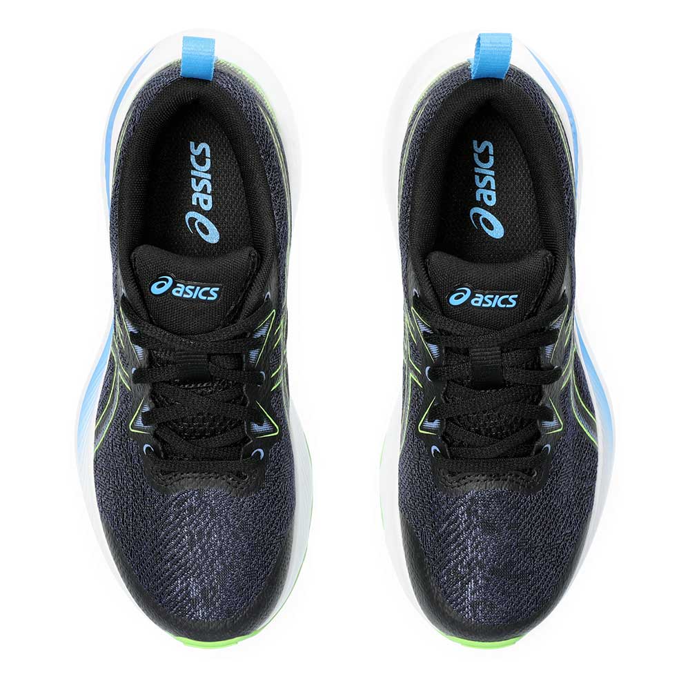 Youth Gel-Cumulus 25 Grade School Running Shoe - Black/Electric Lime - Regular (D)