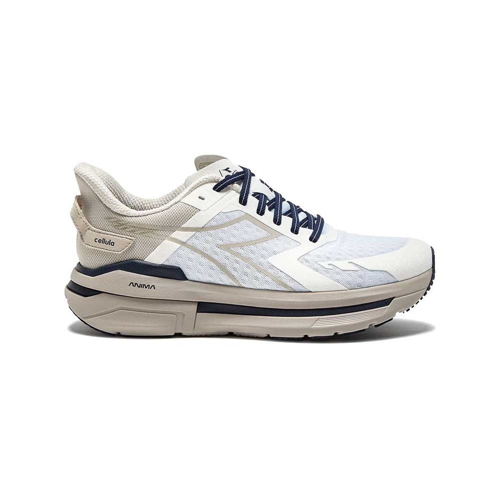 Men's Cellula Running Shoe - White/Whisper White/Chateau - Regular (D)