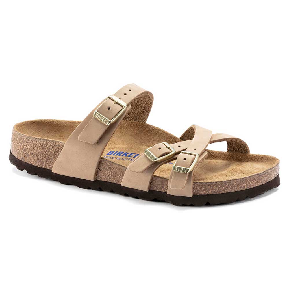 Women's Franca Nubuck Soft Footbed - Sandcastle- Regular/Wide