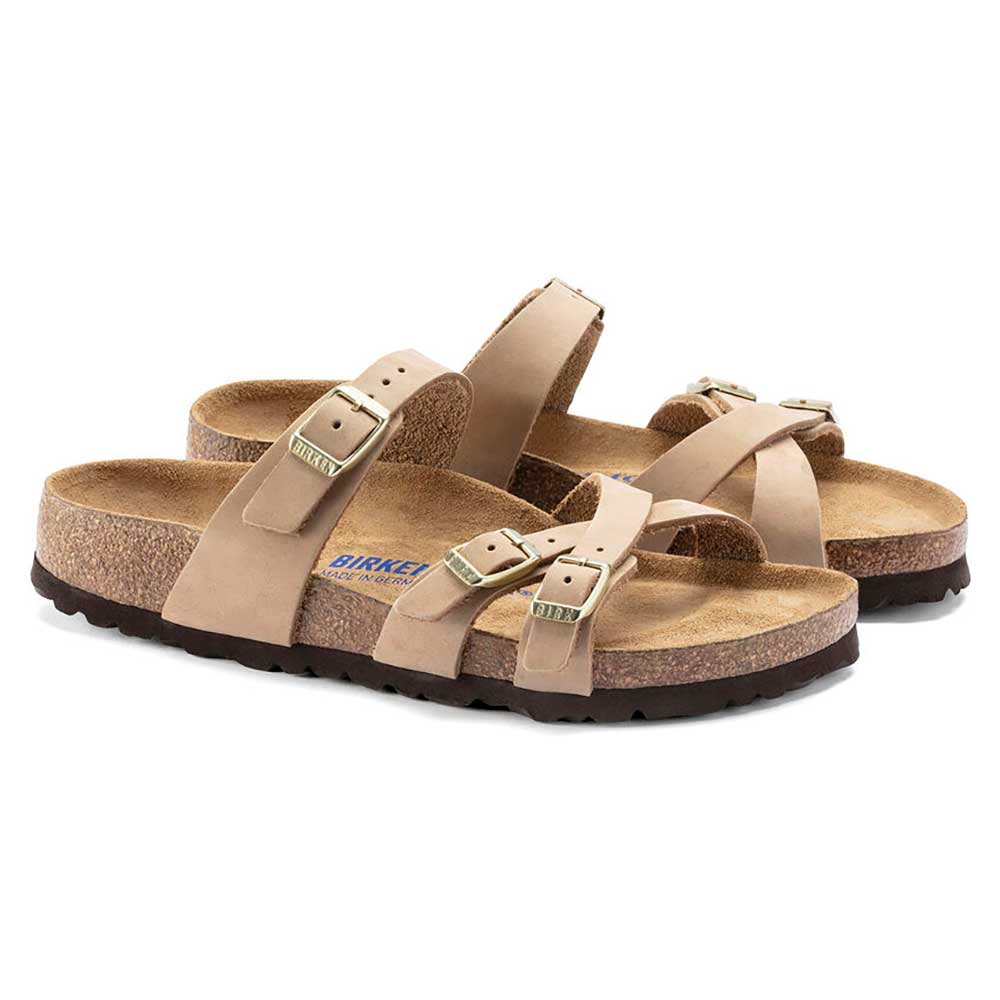 Women's Franca Nubuck Soft Footbed - Sandcastle- Regular/Wide