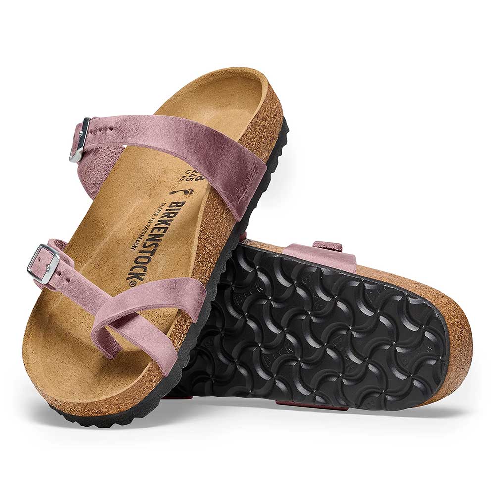Women's Mayari Oiled Leather Sandal - Lavender - Regular/Wide