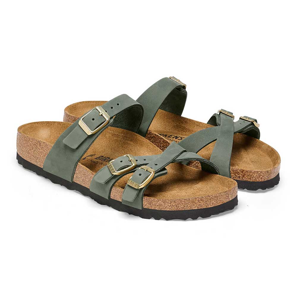 Women's Franca Nubuck Sandal - Thyme - Regular/Wide