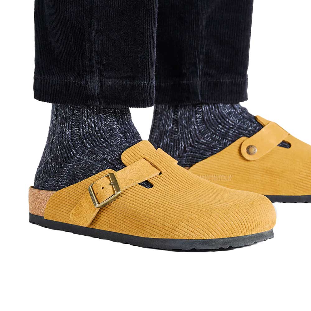 Boston Cord Clog - Cork Brown - Medium/Narrow