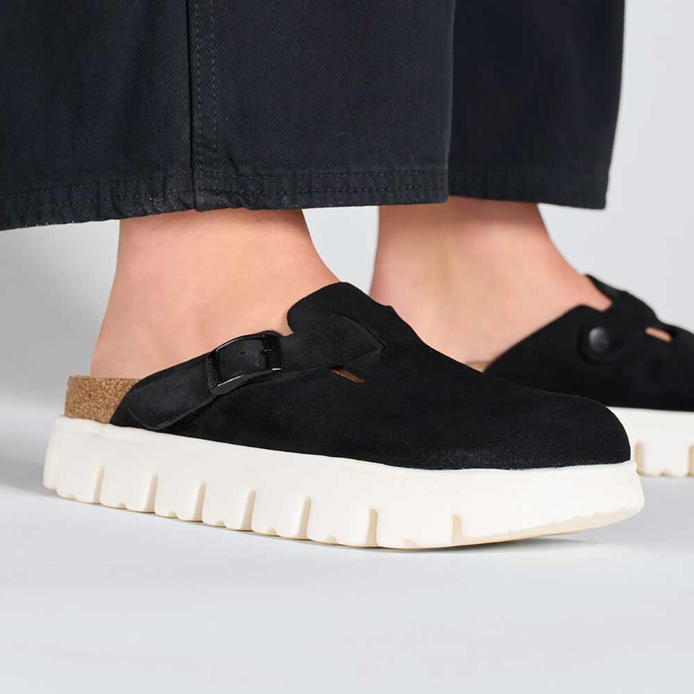 Women's Boston Chunky - Black - Medium/Narrow (B)