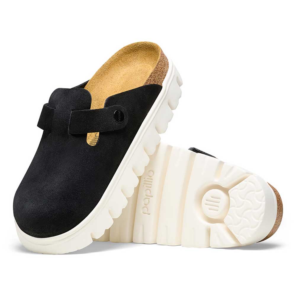 Women's Boston Chunky - Black - Medium/Narrow (B)