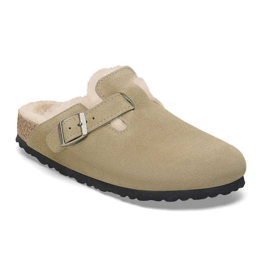 Women's Boston Shearling (R) - Taupe