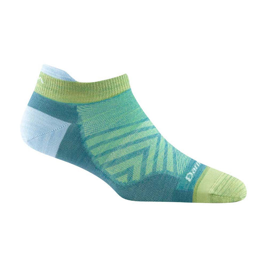 Women's Run No Show Tab Ultra Lightweight No Cushion - Aqua