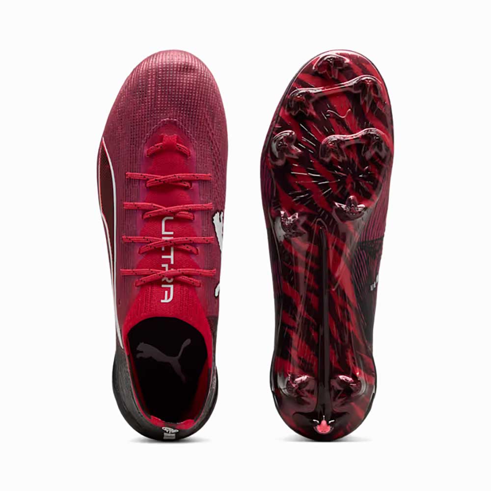 Ultra 6 Ultimate CP FG Soccer Cleat - Puma Black/Fast Red/Fire Orchid - Regular (D)