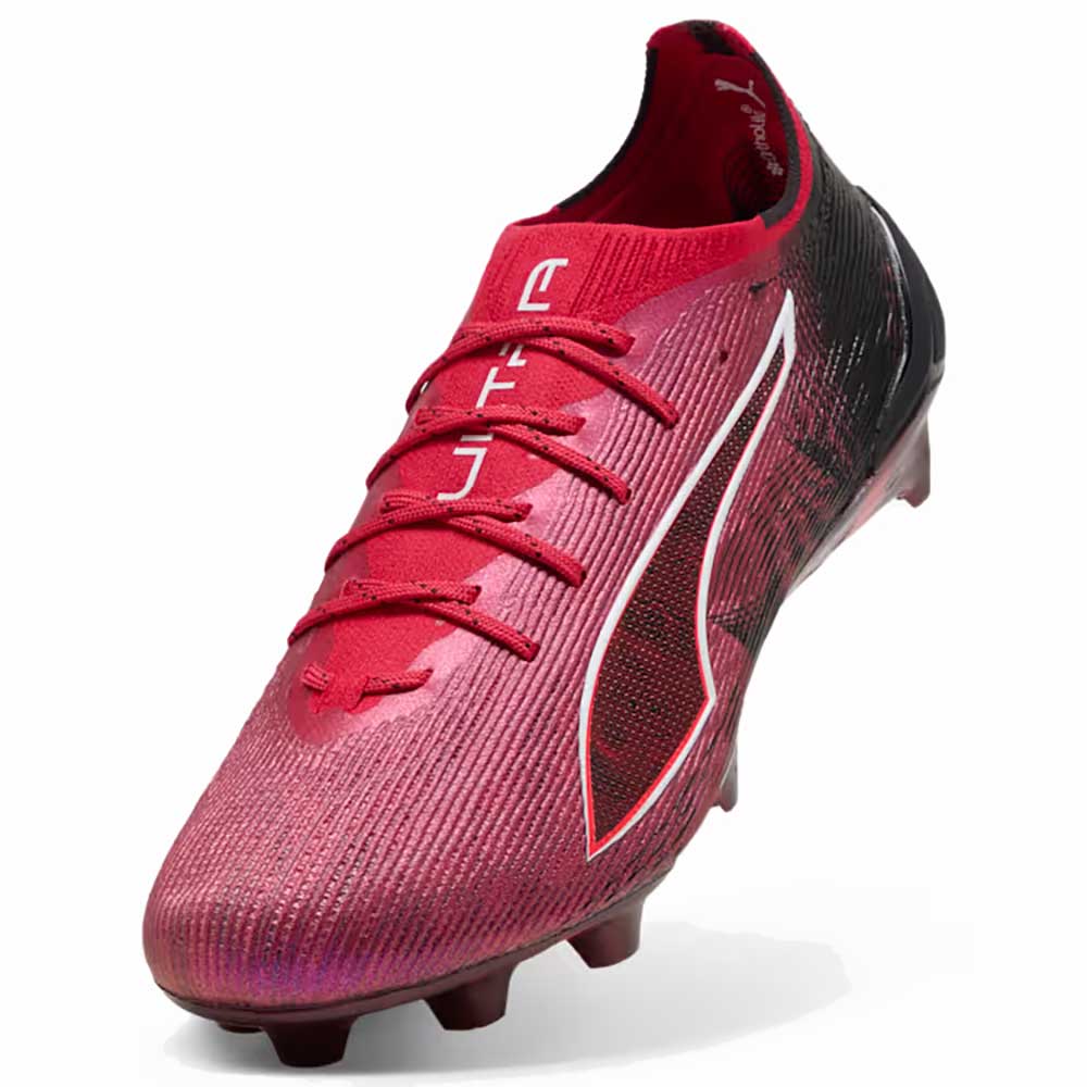 Ultra 6 Ultimate CP FG Soccer Cleat - Puma Black/Fast Red/Fire Orchid - Regular (D)
