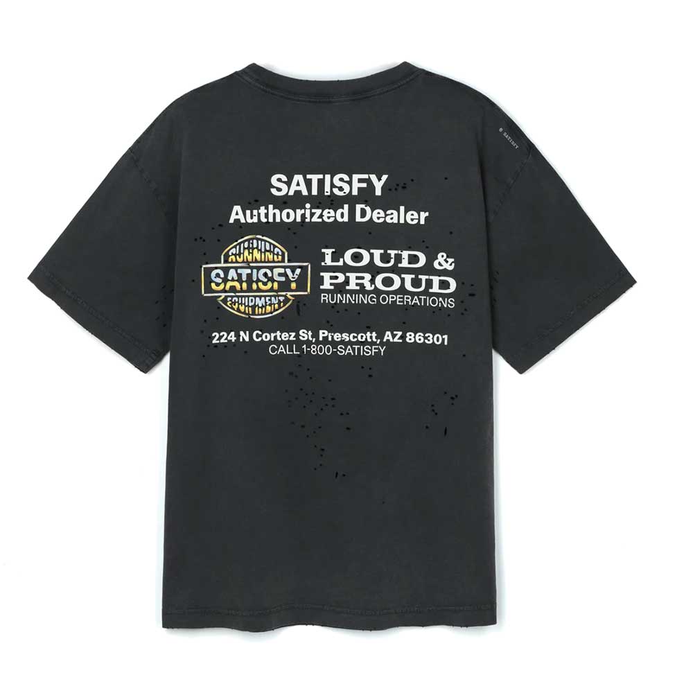 Men's MothTech T-Shirt - Aged Black