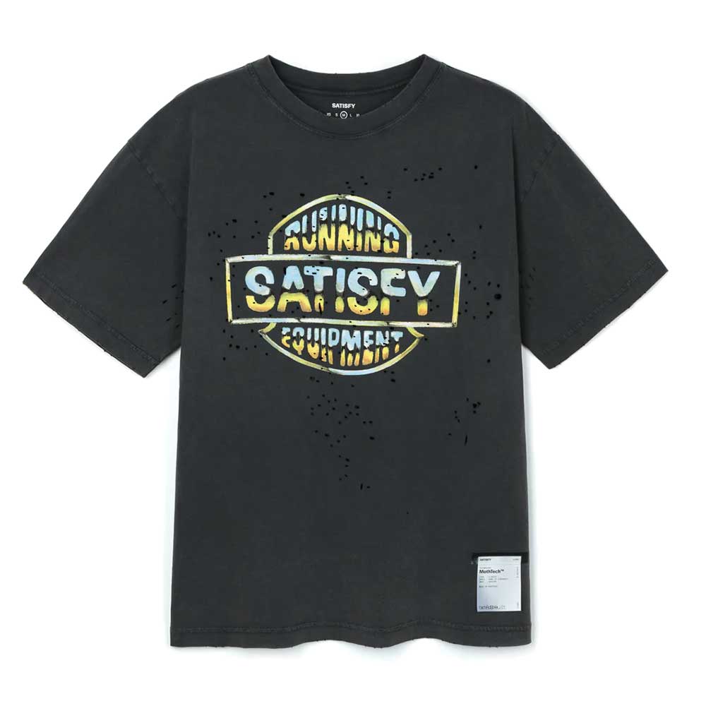Men's MothTech T-Shirt - Aged Black
