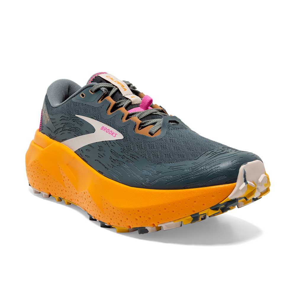 Men's Caldera 6 Running Shoe - Slate/Cheddar/Silver Gray - Regular (D)