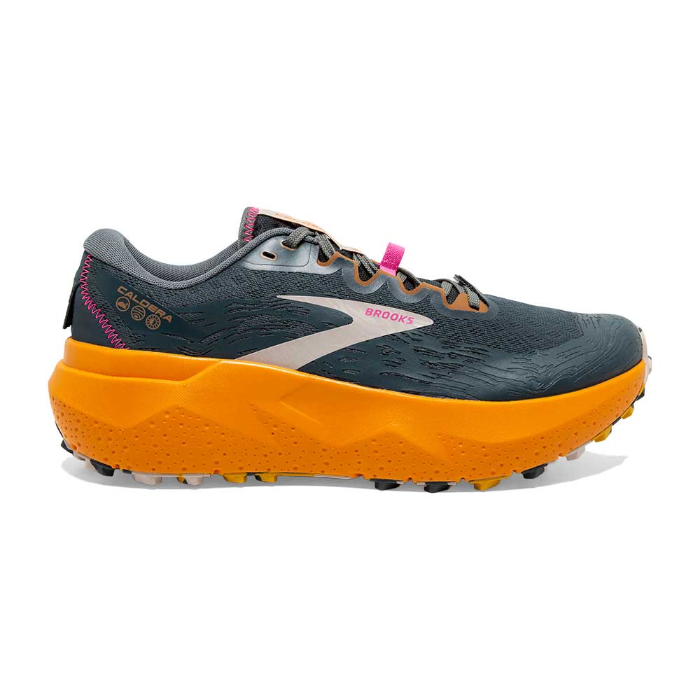 Men's Caldera 6 Running Shoe - Slate/Cheddar/Silver Gray - Regular (D)