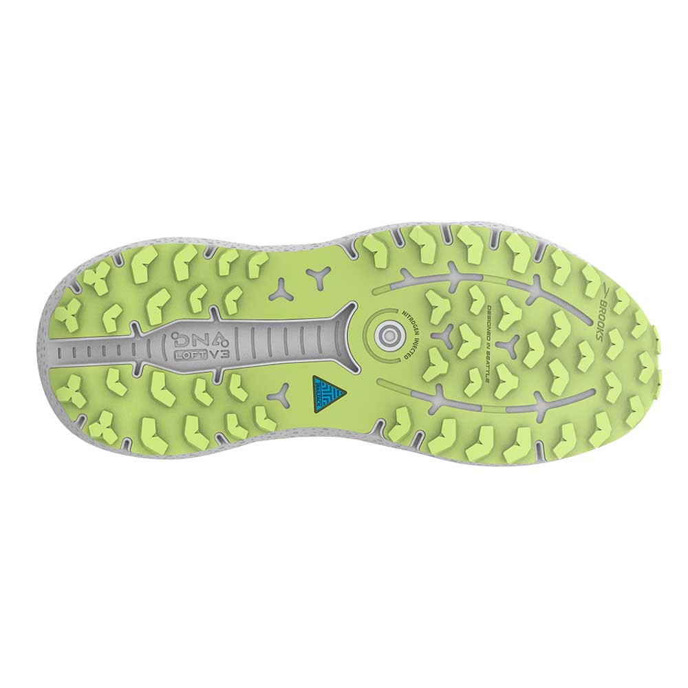 Men's Caldera 6 Running Shoe - Navy/Firecracker/Sharp Green - Regular (D)