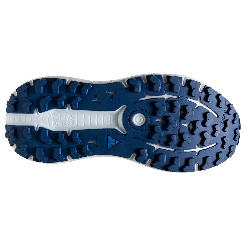 Men's Caldera 6 Trail Running Shoe - Firecracker/Navy/Blue - Regular (D)