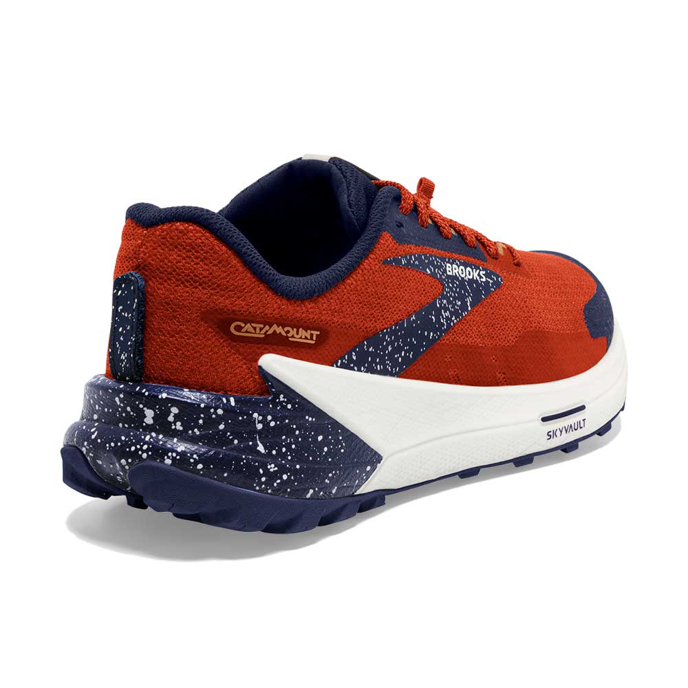 Men's Catamount 2 Trail Running Shoe - Rooibos/Biscuit/Peacoat - Regular (D)