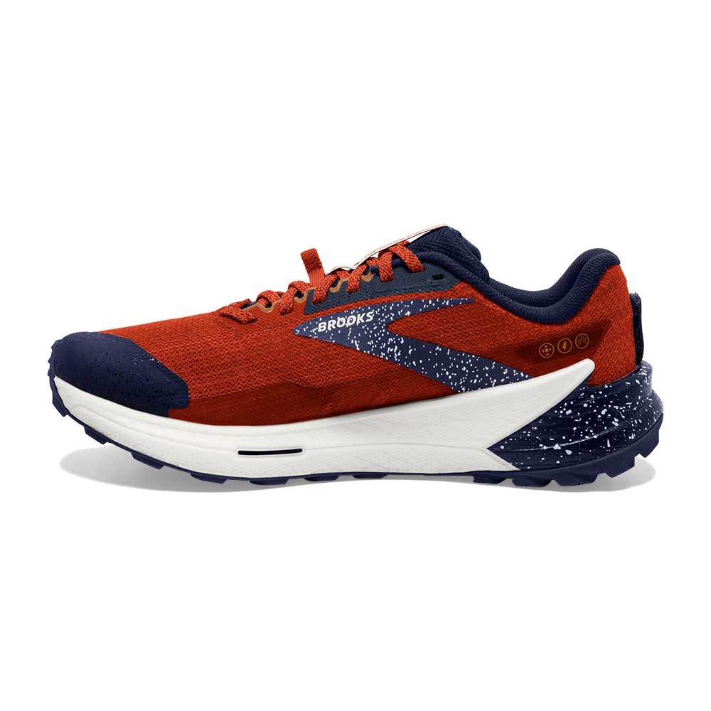 Men's Catamount 2 Trail Running Shoe - Rooibos/Biscuit/Peacoat - Regular (D)