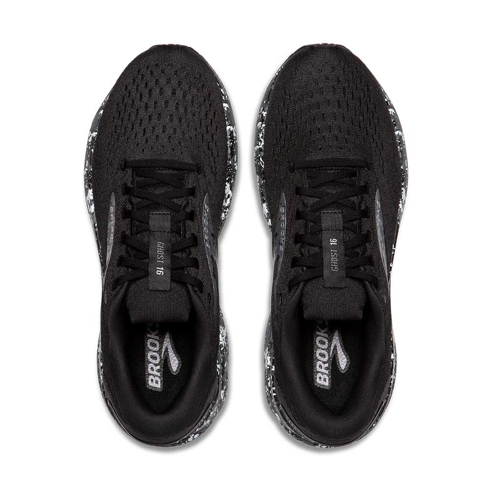 Men's Ghost 16 Running Shoe - Black/Iron/Lava - Regular (D)