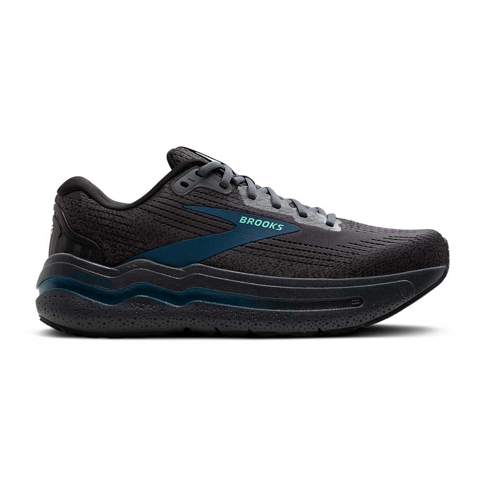 Men s Ghost Max 2 Running Shoe Ebony Cockatoo Blue Sapphire Extra Gazelle Sports