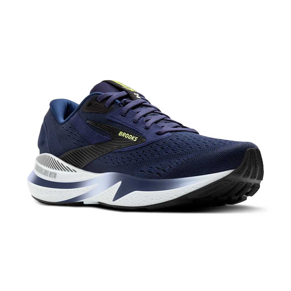 Men's Adrenaline GTS 24 Running Shoe - Peacoat/Black/Sharp Green - Regular (D)