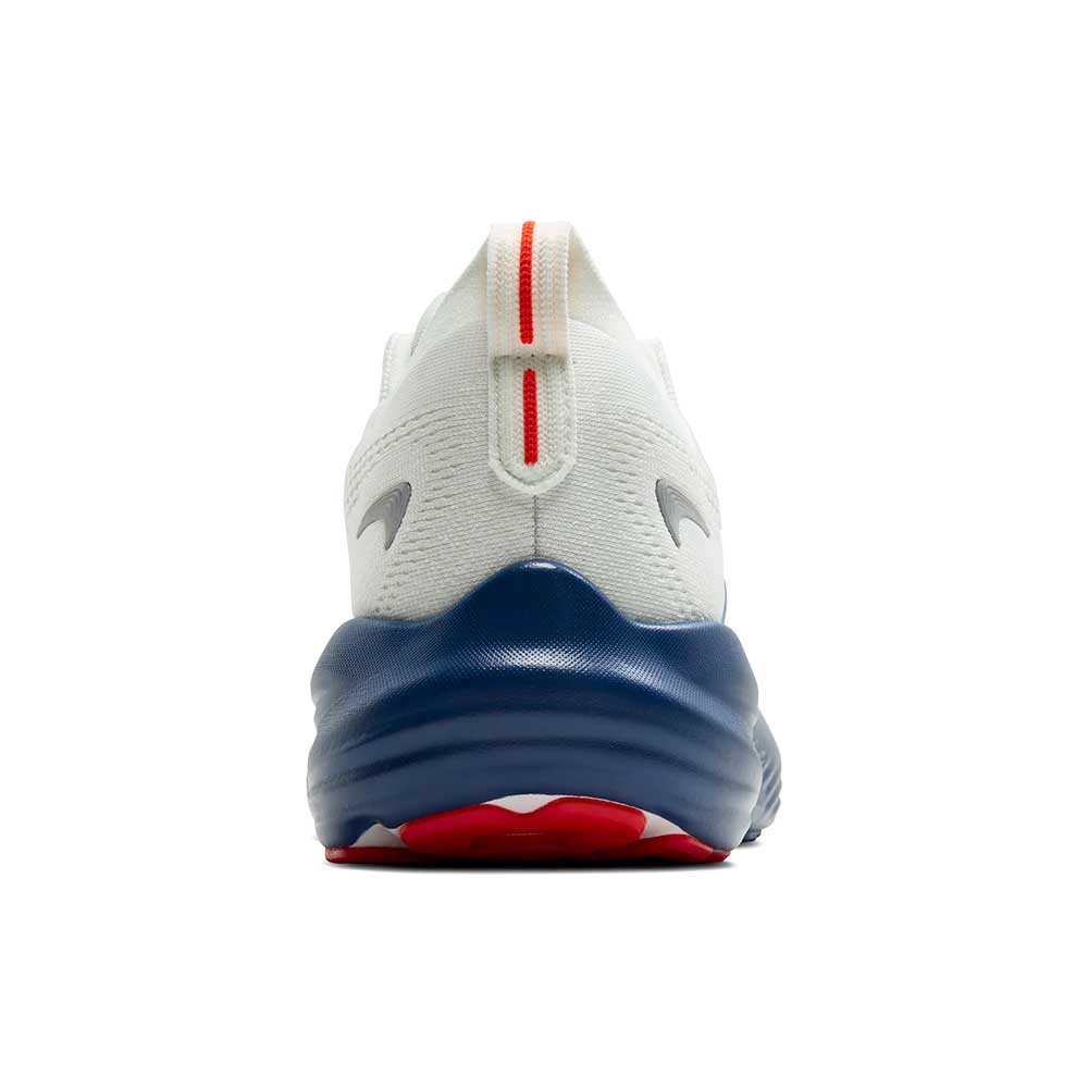 Men's Glycerin 22 Running Shoe - Gray/Navy Peony/Fiery Red - Regular (D)